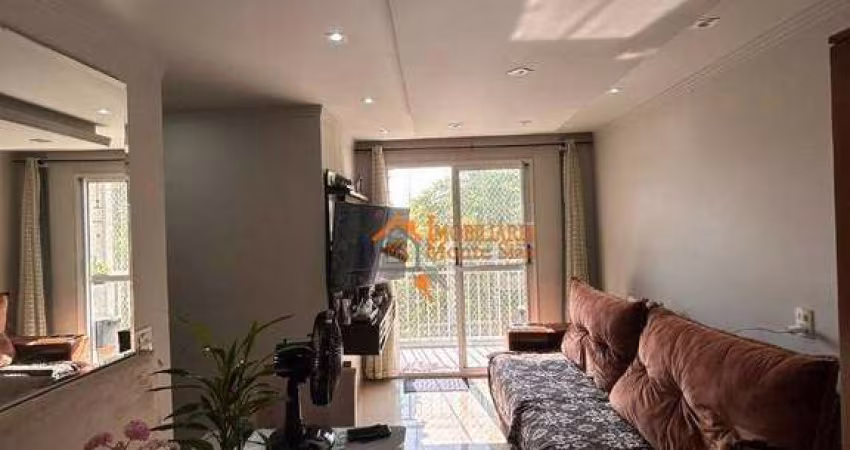 Apartamento com 3 dormitórios à venda, 63 m² por R$ 400.000,00 - Jardim Bela Vista - Guarulhos/SP