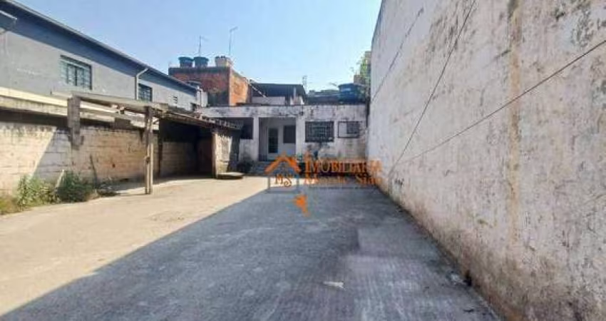 Terreno à venda, 250 m² por R$ 426.000,00 - Parque Santos Dumont - Guarulhos/SP