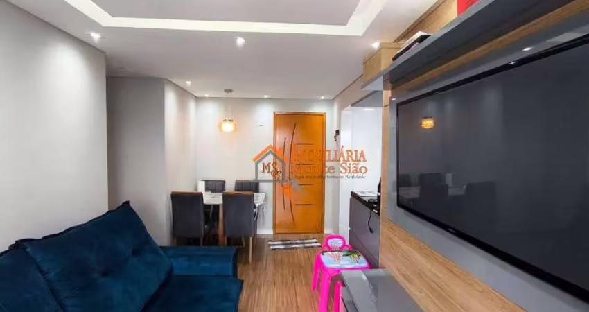 Apartamento com 2 dormitórios à venda, 57 m² por R$ 403.000,00 - Jardim do Triunfo - Guarulhos/SP