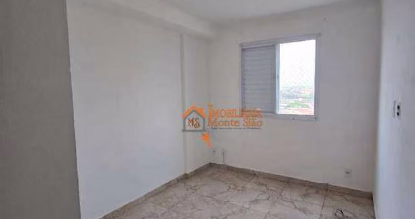 Apartamento com 2 dormitórios para alugar, 52 m² por R$ 1.700,00/mês - Vila Bremen - Guarulhos/SP