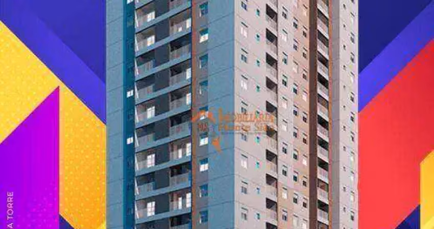 Apartamento com 2 dormitórios à venda, 55 m² por r$ 453.900,00 - vila das bandeiras - guarulhos/sp