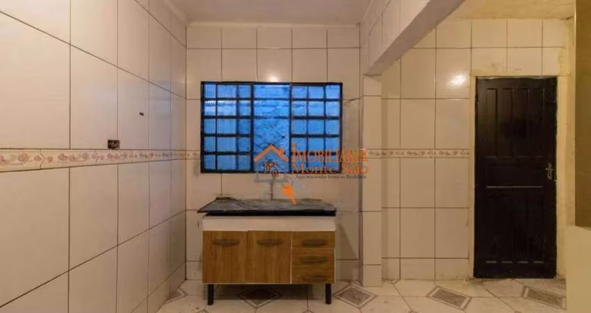 Casa com 1 dormitório para alugar, 50 m² por R$ 1.178,00/mês - Jardim Pinhal - Guarulhos/SP