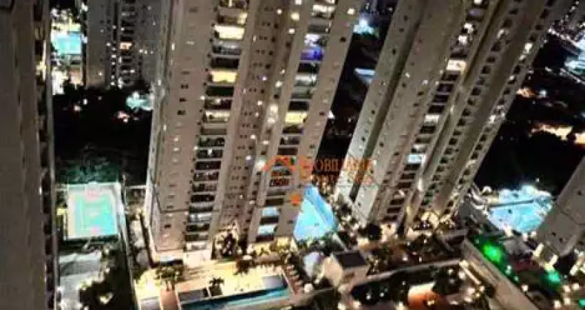 Apartamento com 3 dormitórios à venda, 122 m² por r$ 1.400.000,00 - jardim flor da montanha - guarulhos/sp