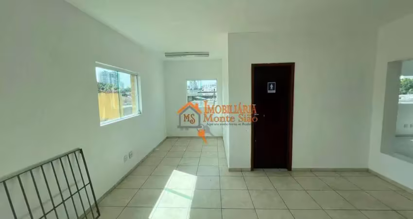 Sala para alugar, 35 m² por R$ 1.723,00/mês - Vila Galvão - Guarulhos/SP