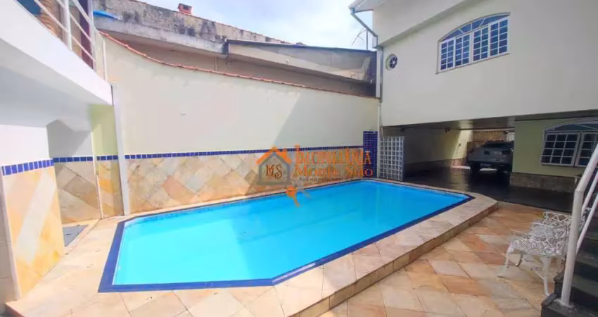 Sobrado com 3 dormitórios, 307 m² - venda por R$ 1.650.000,00 ou aluguel por R$ 10.000,00/mês - Jardim Santa Mena - Guarulhos/SP