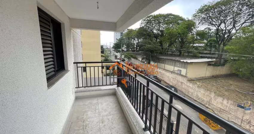 Apartamento com 2 dormitórios à venda, 65 m² por r$ 508.000,00 - gopoúva - guarulhos/sp