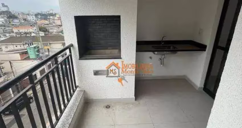 Apartamento com 2 dormitórios à venda, 65 m² por r$ 513.000,00 - gopoúva - guarulhos/sp