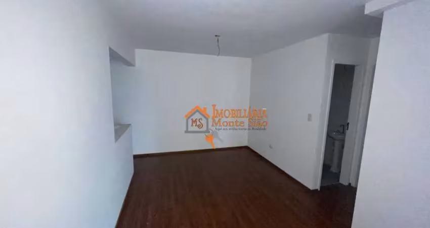 Apartamento com 2 dormitórios à venda, 67 m² por r$ 487.000,00 - gopoúva - guarulhos/sp