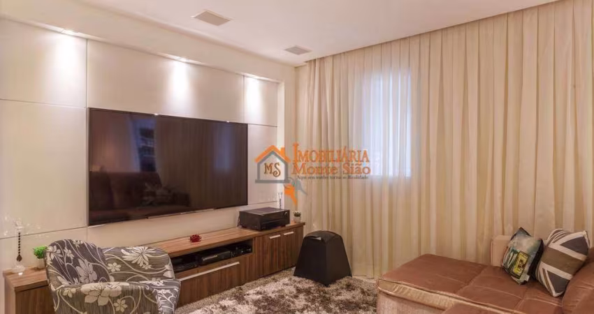 Apartamento com 2 dormitórios à venda, 128 m² por R$ 1.555.000,00 - Vila Leonor - Guarulhos/SP