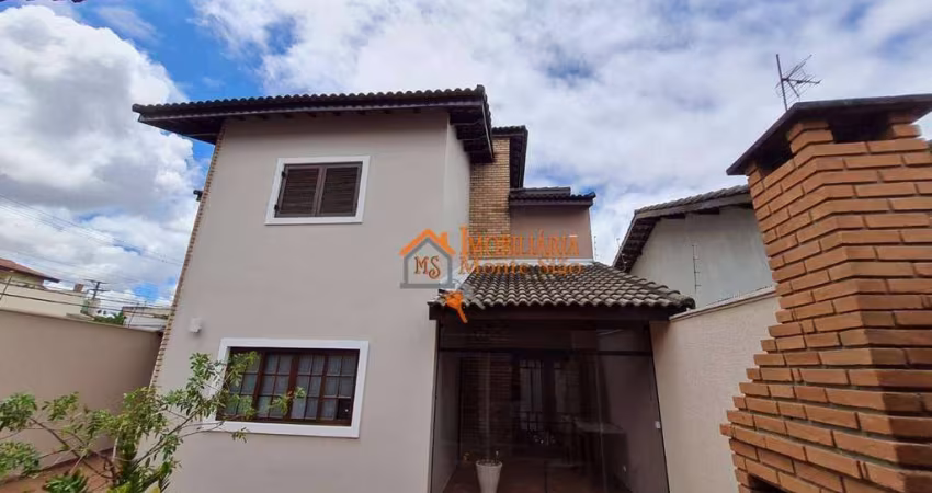 Sobrado com 3 dormitórios à venda, 219 m² por R$ 1.580.000,00 - Jardim Santa Clara - Guarulhos/SP