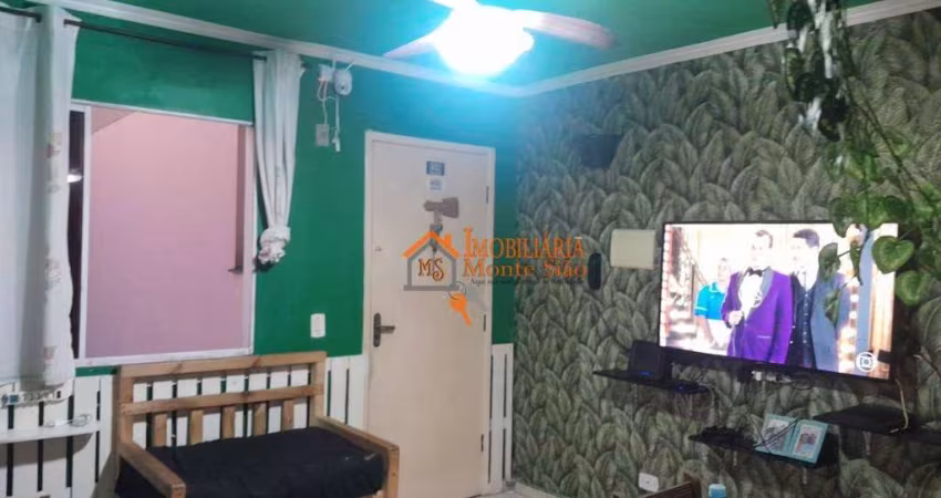 Apartamento com 2 dormitórios à venda, 58 m² por R$ 180.000,00 - Vila Sadokim - Guarulhos/SP