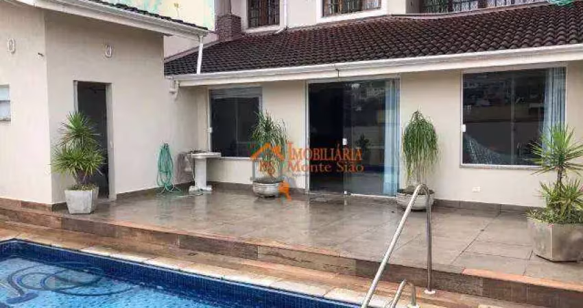 Sobrado com 4 dormitórios à venda, 430 m² por R$ 1.950.000,00 - Vila Galvão - Guarulhos/SP