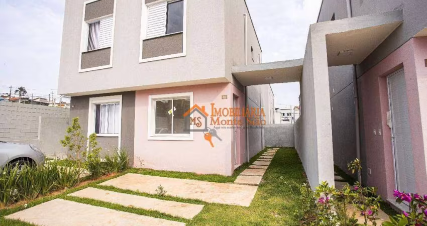 Sobrado com 2 dormitórios à venda, 57 m² por R$ 444.900,00 - Centro - Arujá/SP