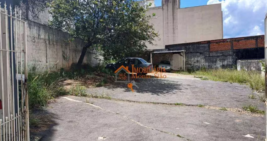 Terreno à venda, 400 m² por r$ 2.000.000,00 - centro - guarulhos/sp