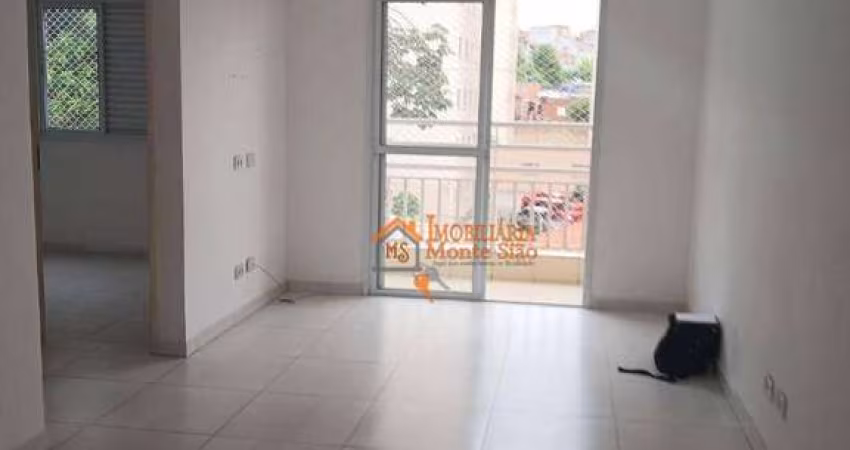 Apartamento com 2 dormitórios, 62 m² - venda por R$ 295.000,00 ou aluguel por R$ 2.121,00/mês - Centro - Guarulhos/SP