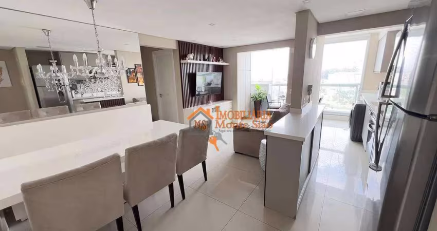 Apartamento com 2 dormitórios à venda, 63 m² por R$ 569.000,00 - Vila Endres - Guarulhos/SP