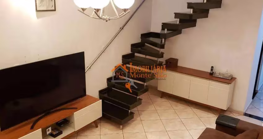 Sobrado com 3 dormitórios à venda, 232 m² por r$ 499.000,00 - jardim aeródromo - guarulhos/sp