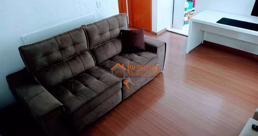 Apartamento com 2 dormitórios à venda, 47 m² por R$ 195.000,00 - Água Chata - Guarulhos/SP