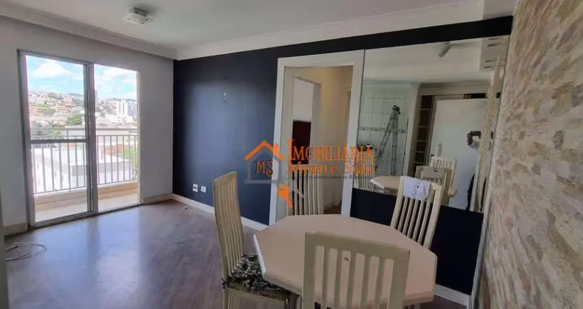 Apartamento com 2 dormitórios à venda, 52 m² por R$ 320.000,00 - Vila Galvão - Guarulhos/SP