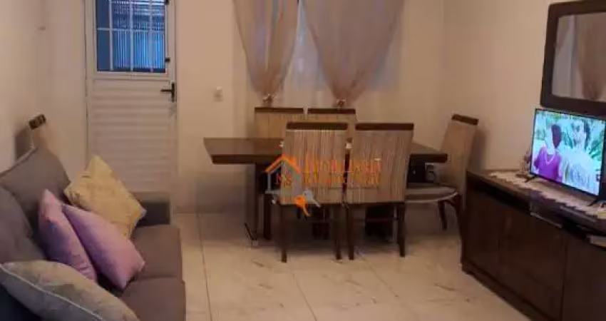 Casa com 2 dormitórios à venda, 60 m² por r$ 260.000,00 - parque industrial cumbica - guarulhos/sp