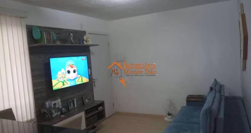 Apartamento Garden com 2 dormitórios à venda, 54 m² por R$ 265.000,00 - Vila Alzira - Guarulhos/SP