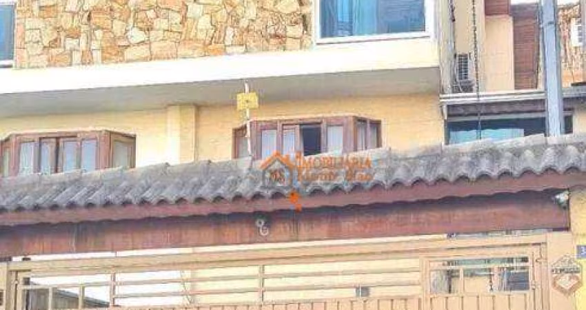 Sobrado com 3 dormitórios à venda, 175 m² por R$ 799.000,00 - Jardim Santa Clara - Guarulhos/SP