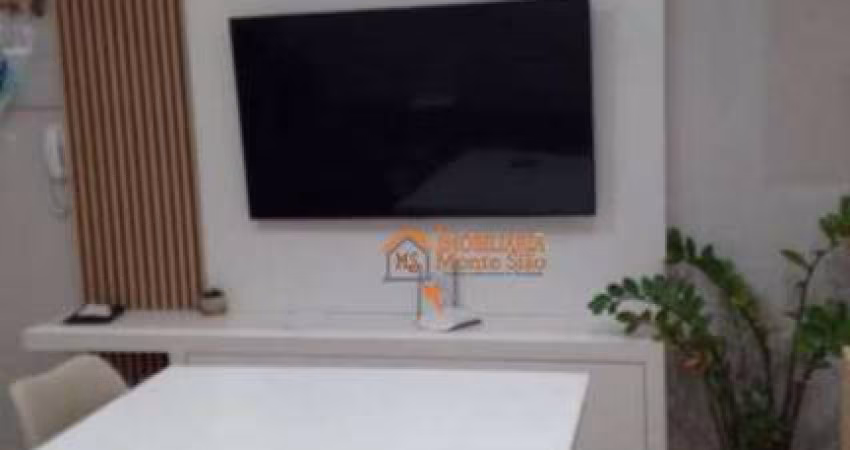 Apartamento com 2 dormitórios à venda, 48 m² por R$ 179.900,00 - Vila Nova Bonsucesso - Guarulhos/SP