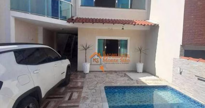 Sobrado com 3 dormitórios à venda, 180 m² por R$ 1.300.000,00 - Vila Galvão - Guarulhos/SP