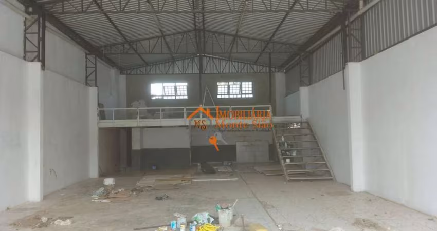 Salão para alugar, 230 m² por R$ 9.512,50/mês - Cidade Jardim Cumbica - Guarulhos/SP