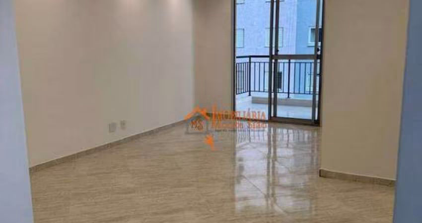Apartamento com 3 dormitórios à venda, 76 m² por R$ 500.000,00 - Picanco - Guarulhos/SP