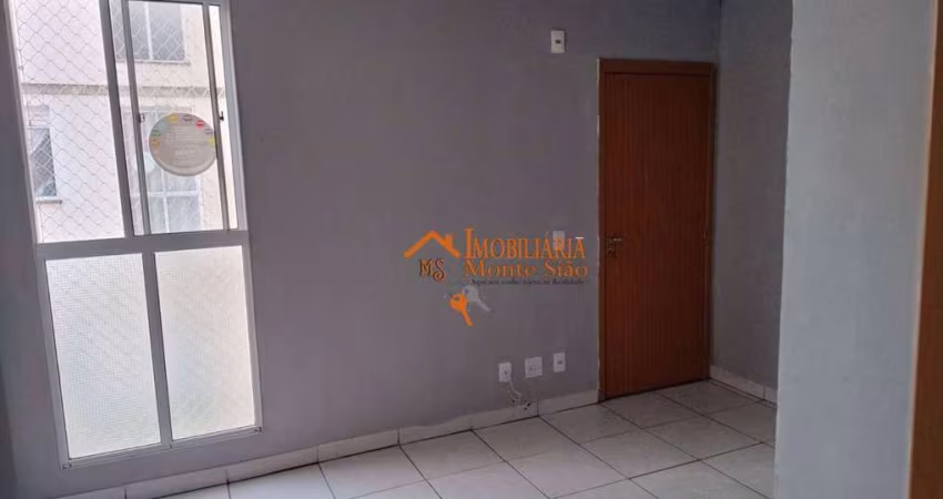Apartamento com 2 dormitórios à venda por R$ 215.000,00 - Estância Guatambu - Itaquaquecetuba/SP