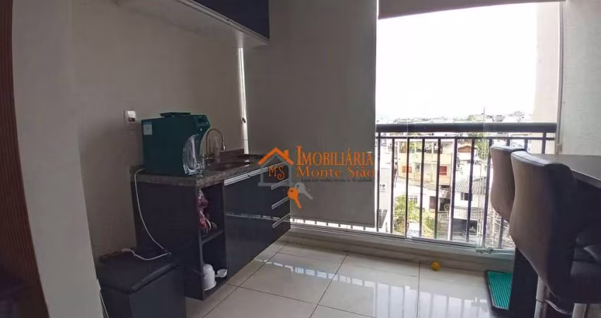 Apartamento com 2 dormitórios à venda, 55 m² por R$ 360.000,00 - Vila São Rafael - Guarulhos/SP