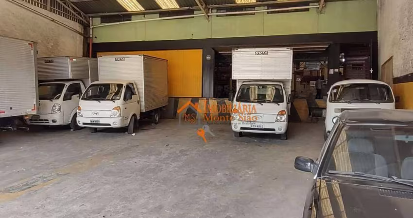 Galpão, 1000 m² - venda por R$ 5.700.000,00 ou aluguel por R$ 27.100,00/mês - Jardim São Domingos - Guarulhos/SP