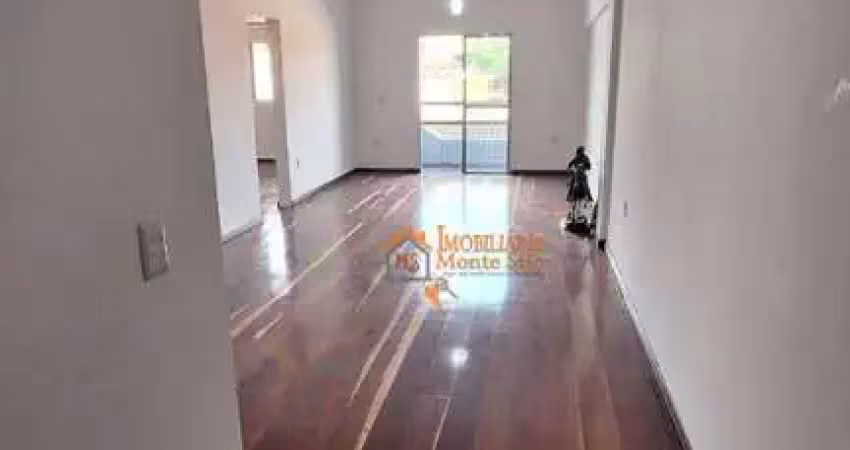 Apartamento com 2 dormitórios para alugar, 100 m² por R$ 2.800,00/mês - Gopoúva - Guarulhos/SP