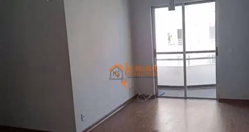Apartamento com 3 dormitórios à venda, 73 m² por R$ 390.000,00 - Jardim Testae - Guarulhos/SP