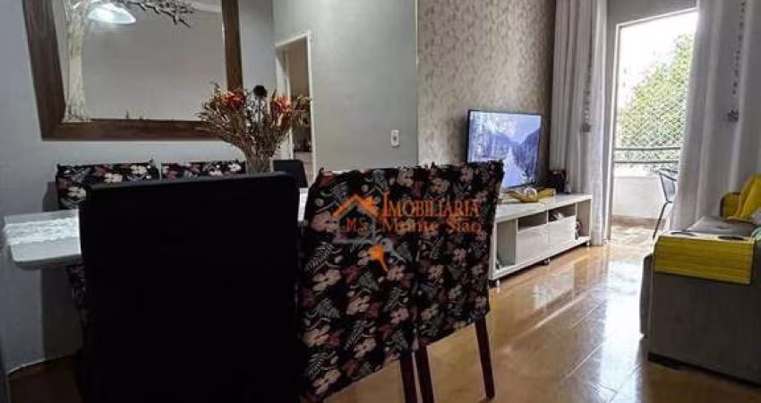 Apartamento com 2 dormitórios à venda, 62 m² por R$ 360.000,00 - Jardim Testae - Guarulhos/SP