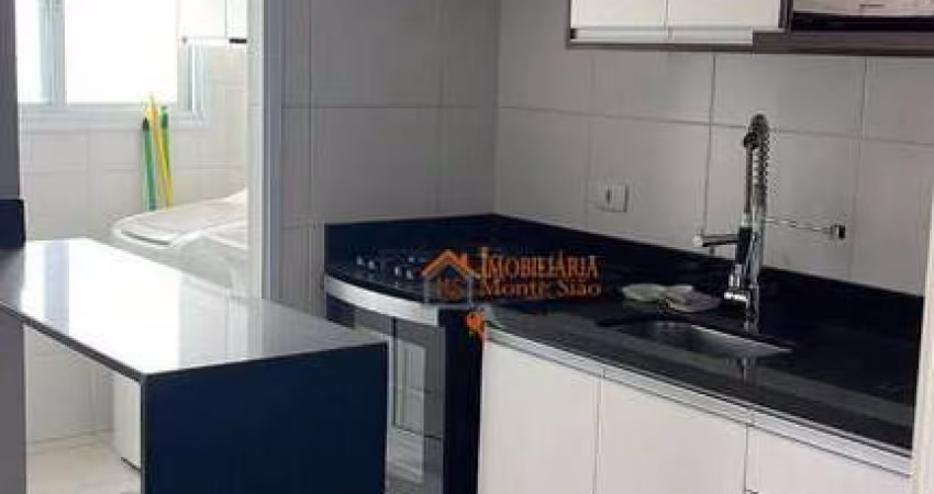 Apartamento com 2 dormitórios à venda, 48 m² por R$ 380.000,00 - Macedo - Guarulhos/SP