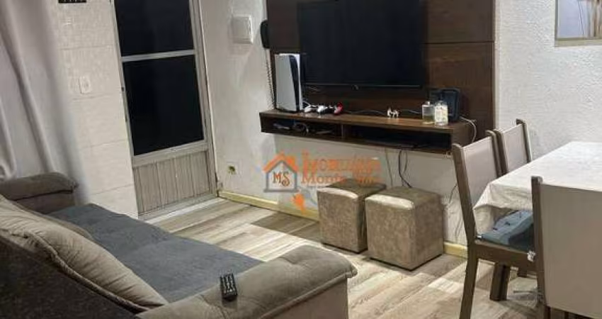 Apartamento com 2 dormitórios à venda, 63 m² por R$ 290.000,00 - Parque Cecap - Guarulhos/SP