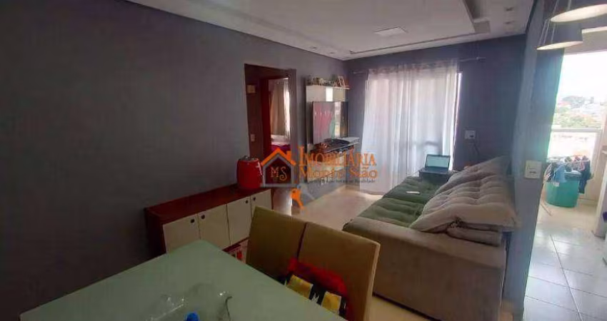 Apartamento com 2 dormitórios à venda por R$ 310.000,00 - Parque Continental - Guarulhos/SP