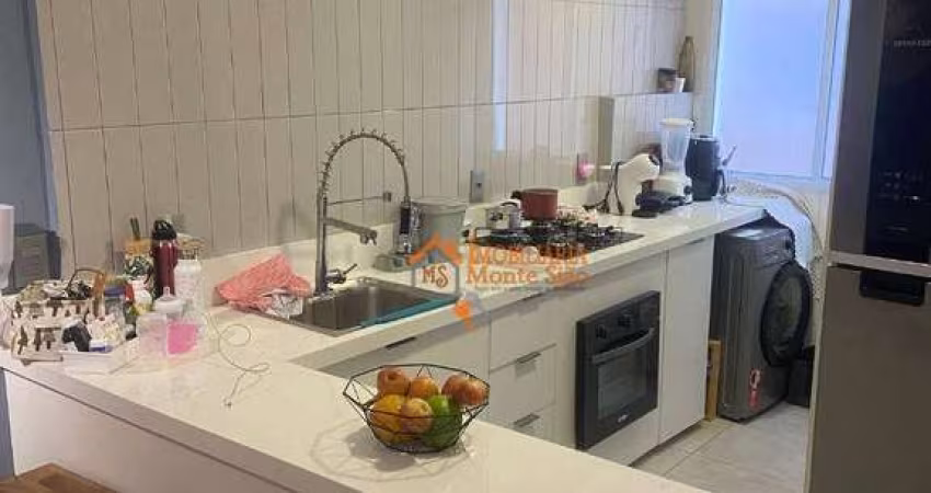 Apartamento com 2 dormitórios à venda, 42 m² por R$ 315.000,00 - Parque Primavera - Guarulhos/SP