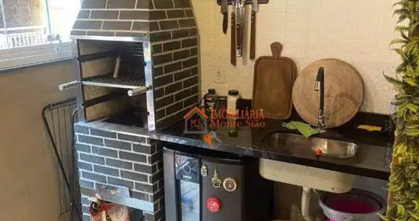 Apartamento com 2 dormitórios à venda, 42 m² por r$ 315.000,00 - parque primavera - guarulhos/sp