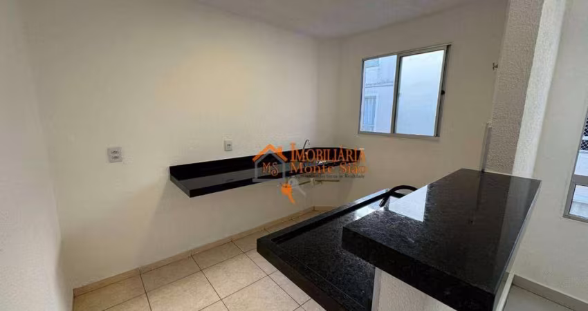 Apartamento com 2 dormitórios à venda, 41 m² por R$ 230.000,00 - Água Chata - Guarulhos/SP