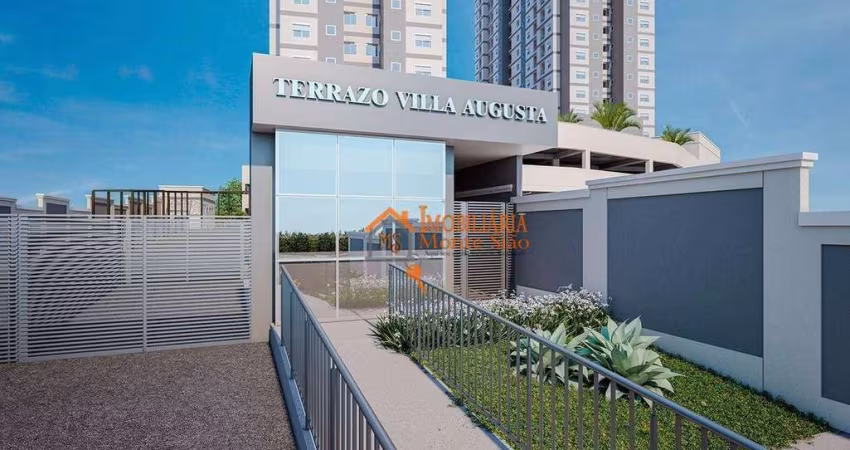 Apartamento com 2 dormitórios à venda, 51 m² por R$ 510.990 - Vila Augusta - Guarulhos/SP
