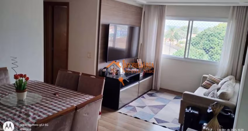 Apartamento com 2 dormitórios à venda, 56 m² por R$ 450.000,00 - Jardim Nova Taboão - Guarulhos/SP