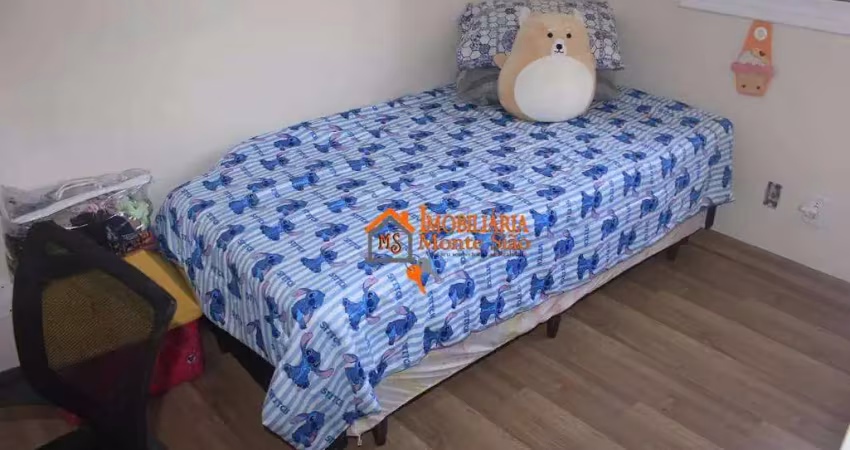 Apartamento com 2 dormitórios à venda, 56 m² por r$ 450.000,00 - jardim nova taboão - guarulhos/sp