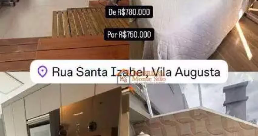 Apartamento duplex com 2 dormitórios à venda, 94 m² por r$ 750.000,00 - vila augusta - guarulhos/sp