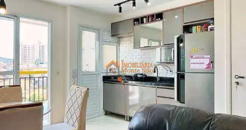 Apartamento com 2 dormitórios à venda, 42 m² por R$ 355.000,00 - Vila Rosália - Guarulhos/SP