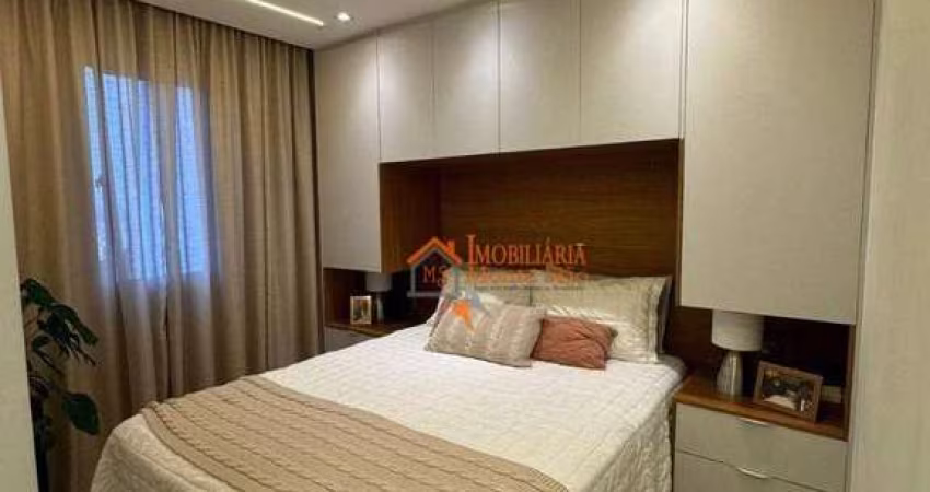 Apartamento com 3 dormitórios à venda, 66 m² por R$ 645.000,00 - Vila Augusta - Guarulhos/SP