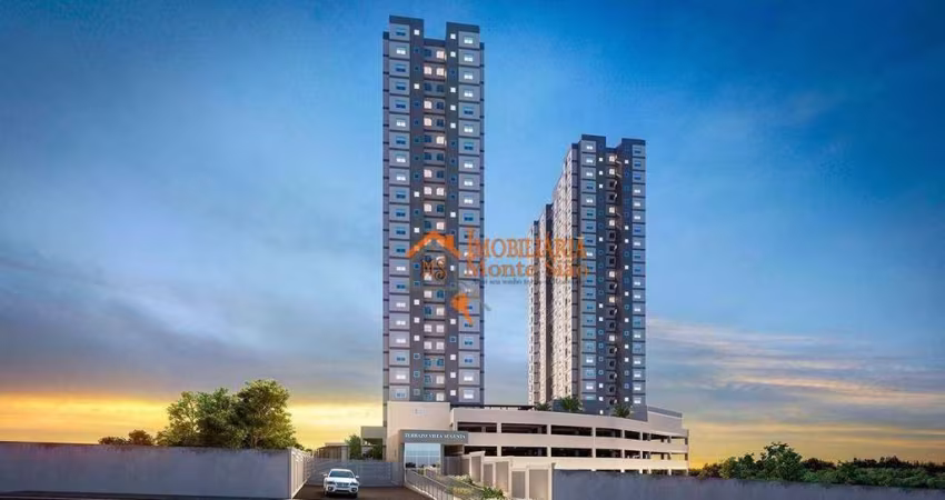 Apartamento com 2 dormitórios à venda, 57 m² por R$ 575.990 - Vila Augusta - Guarulhos/SP