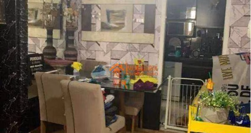 Apartamento com 2 dormitórios à venda, 47 m² por R$ 201.000,00 - Jardim São Luis - Guarulhos/SP